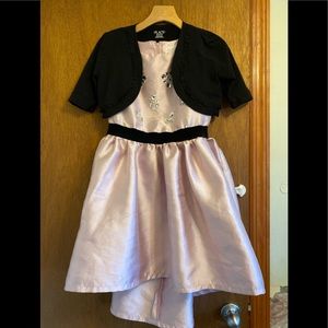 Pink snowflake dress